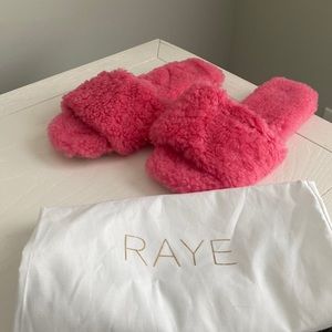 Raye pink slippers